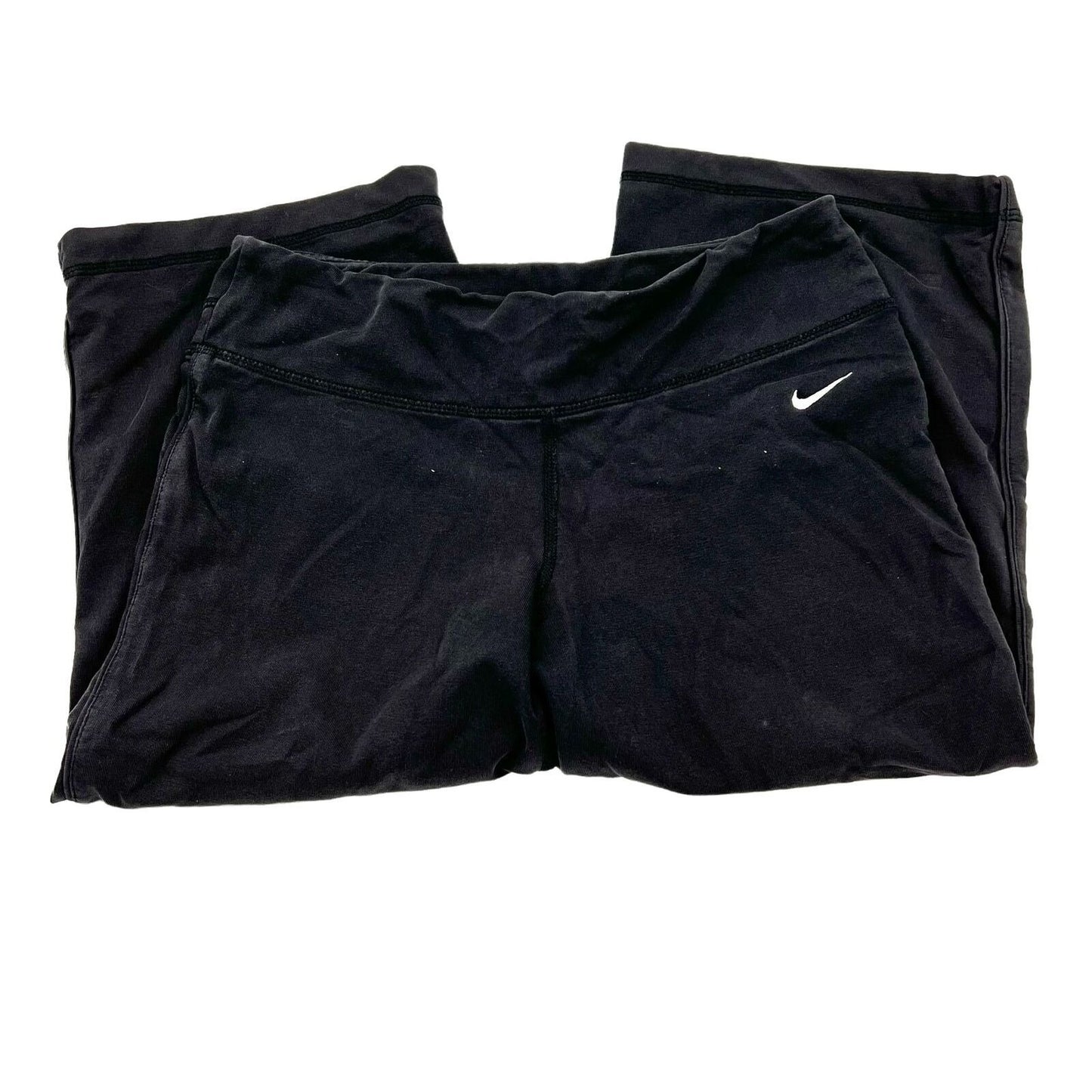 Nike Dri-Fit Capri Pants Womens Small Black Inseam 17.5