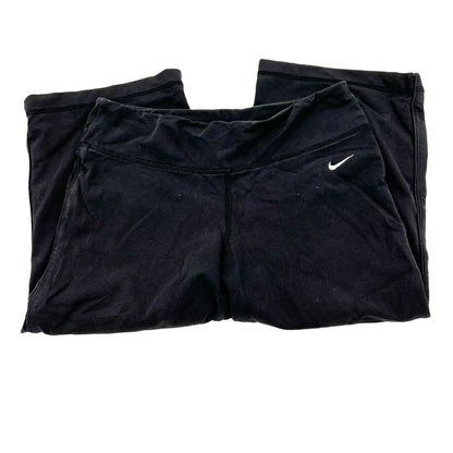 Nike Dri-Fit Capri Pants Womens Small Black Inseam 17.5
