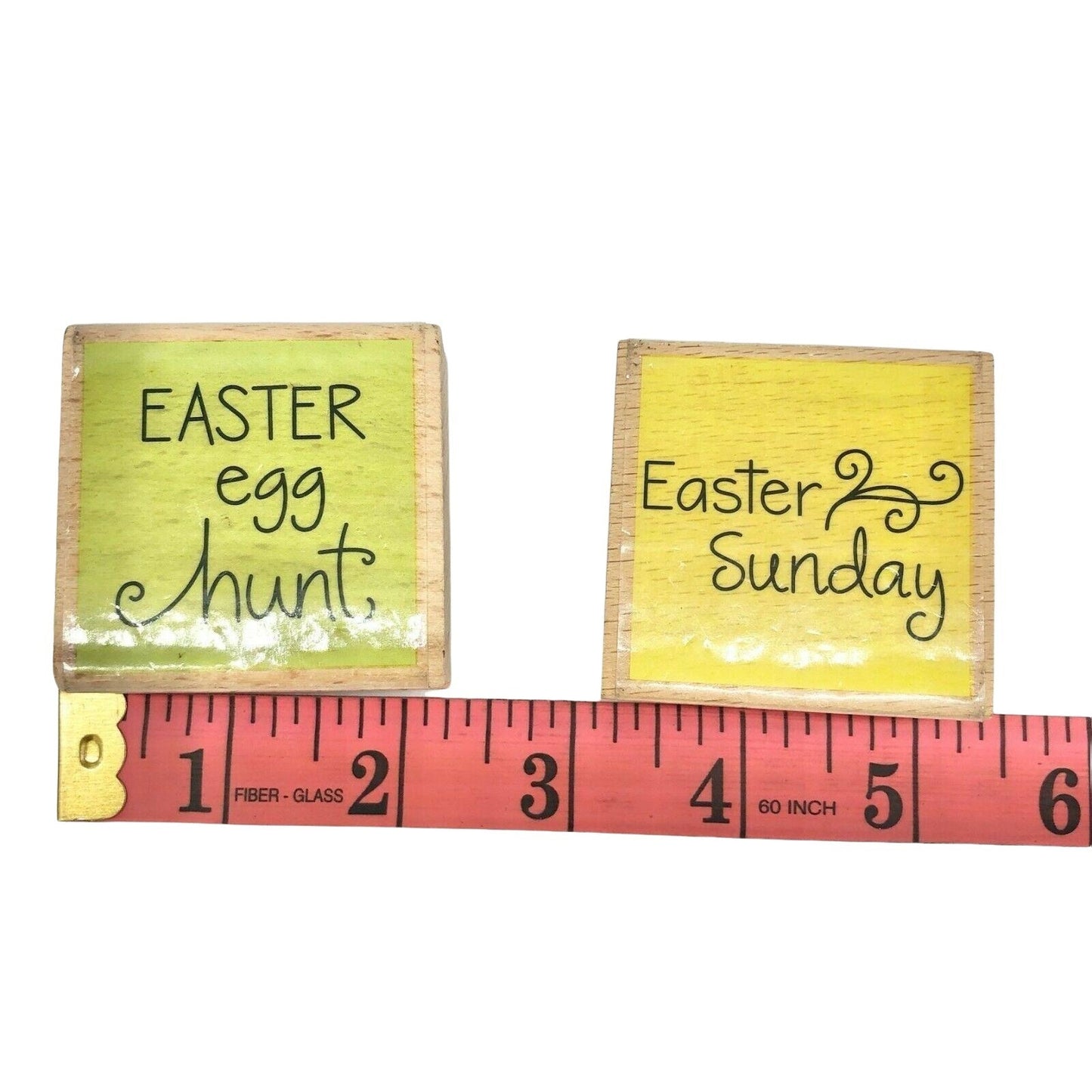 Easter 2 piece Stamp Bundle Egg Hunt Sunday Script