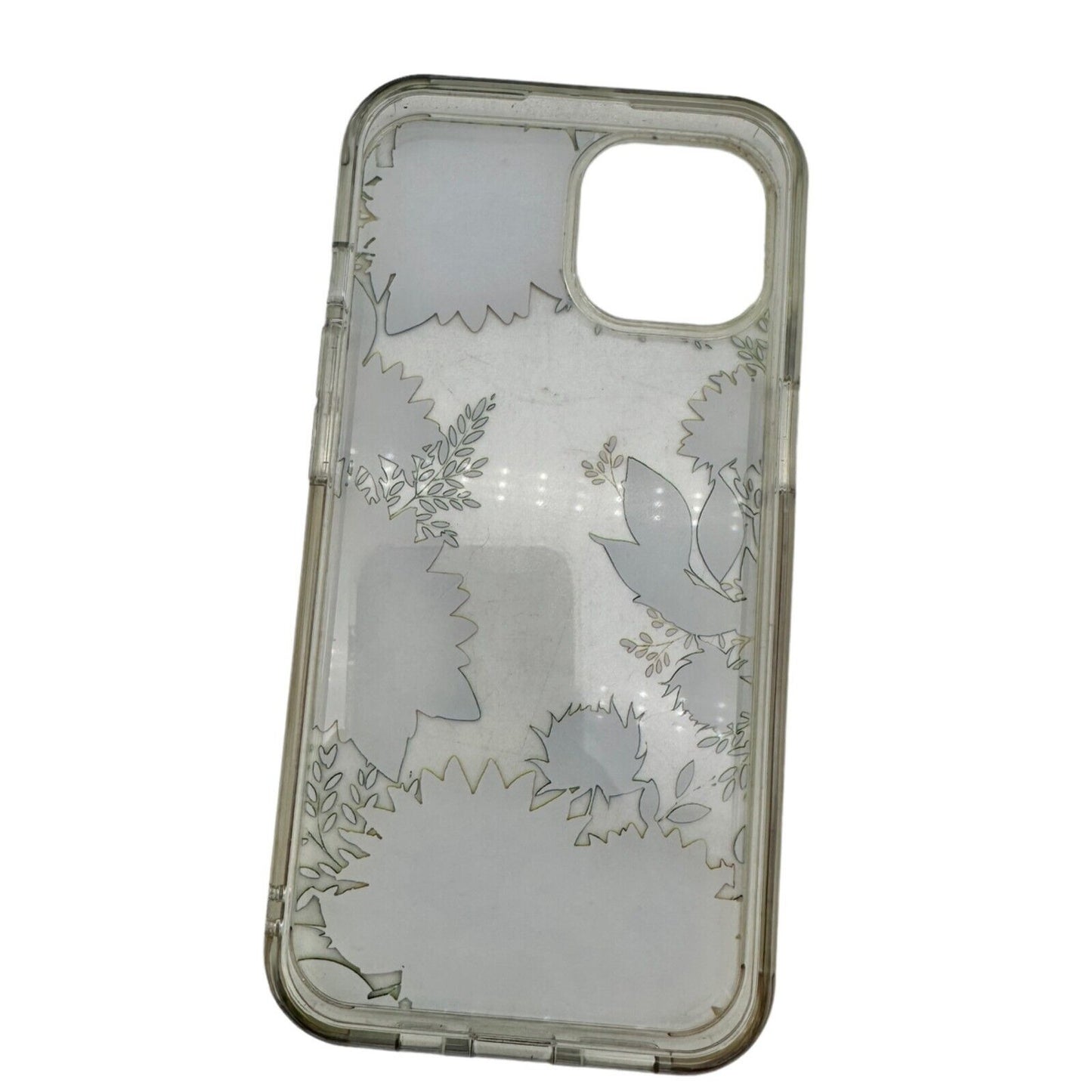 iPhone 13 Case Clear Full Body Shockproof Protective Sunflower Hard Case