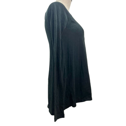 Hollister T-shirt Womens XS Black Long Sleeve Abercrombie & Fitch