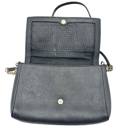 Kate Spade Crossbody Purse 10 x 6 x 2 Black Snap Closure Interior Pockets