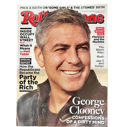 Rolling Stone Magazine Issue 1144 November 24 2011 George Clooney