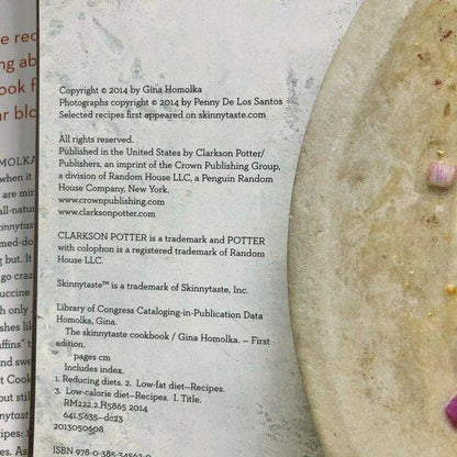 The skinnytaste Cookbook by Homokla & Jones