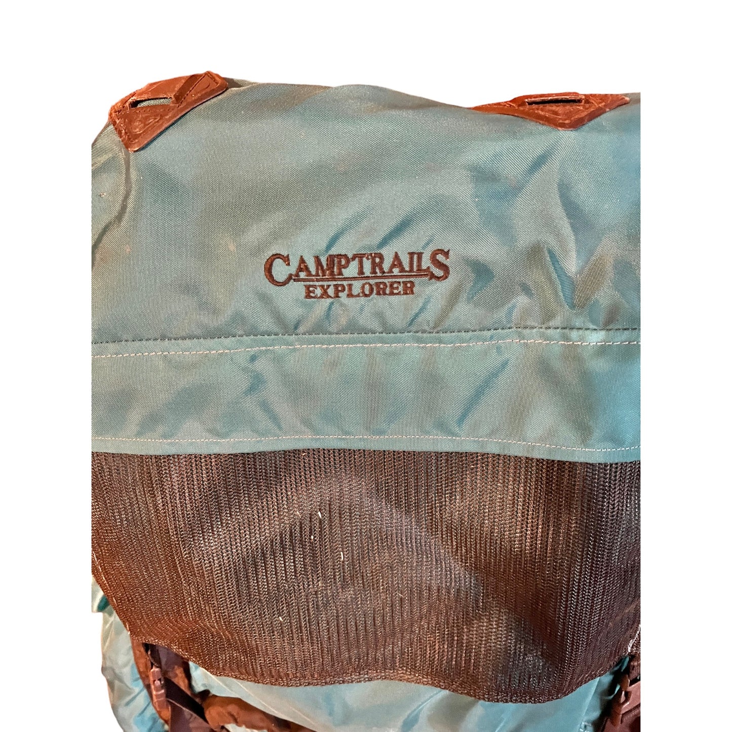 Camp Trails Explorer External Frame Backpack Hiking Camping Blue Teal