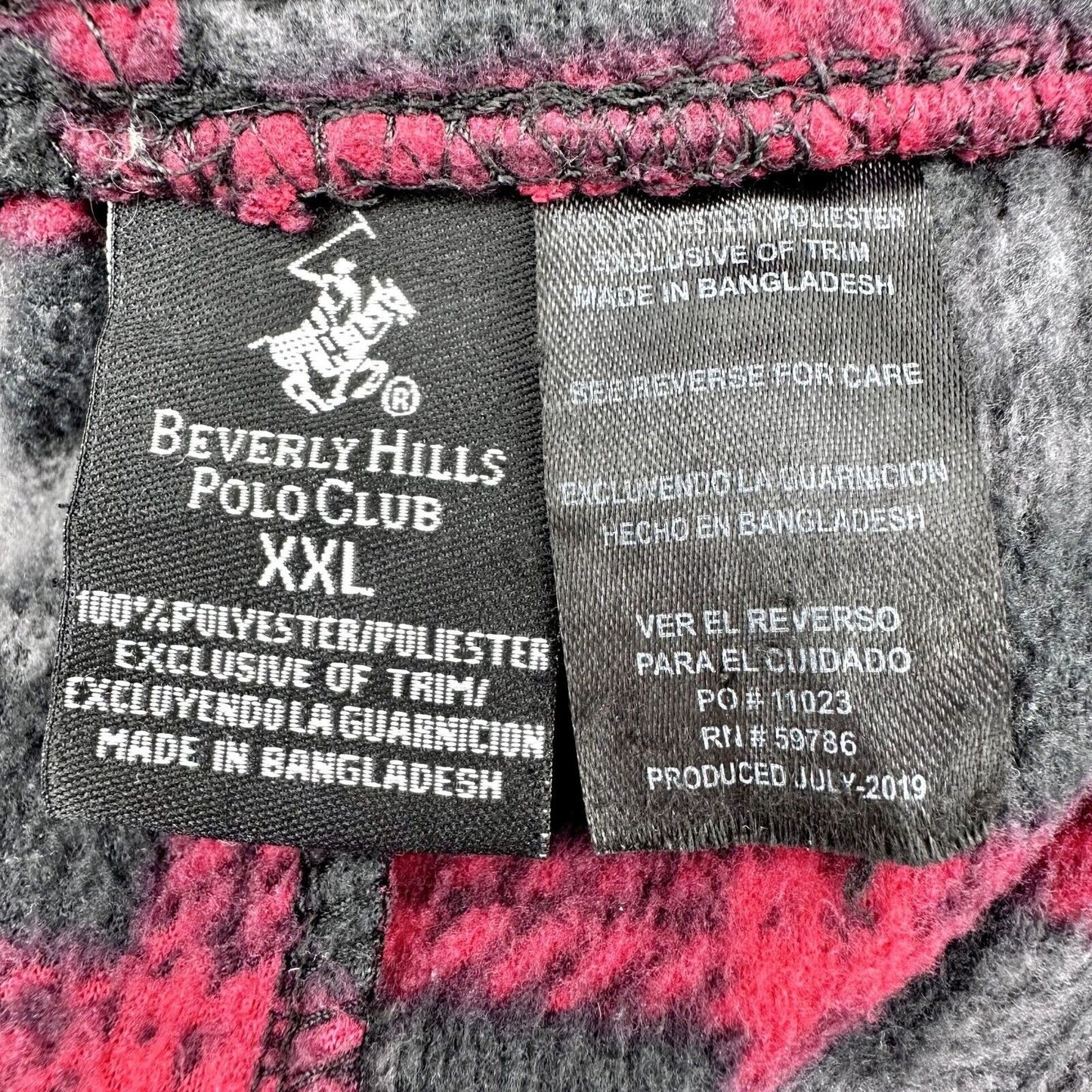 Beverly hills polo outlet club pajama pants