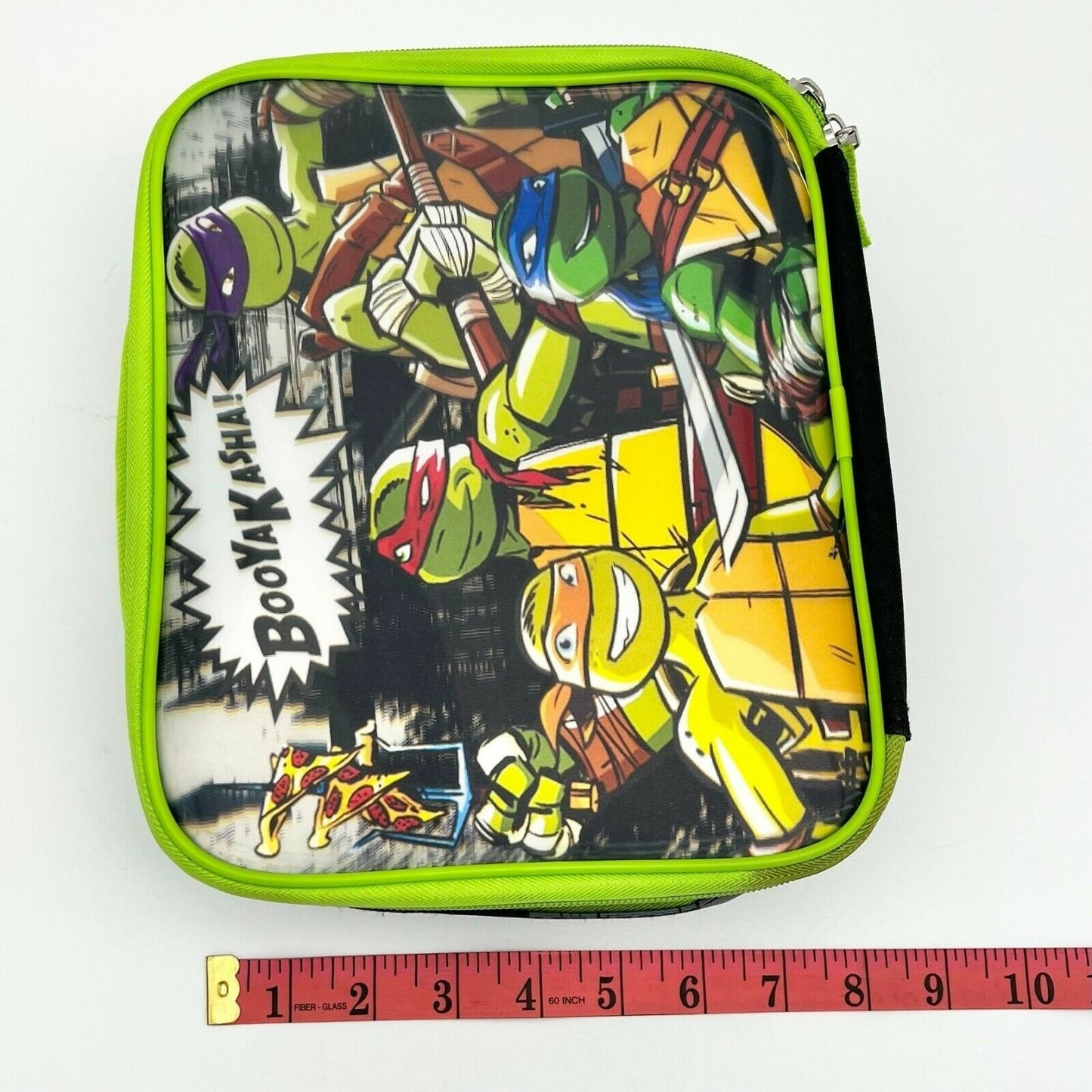 Teenage Mutant Ninja Turtles 3D Effect Soft Sided Insulated Lunchbox BooYaKasha!