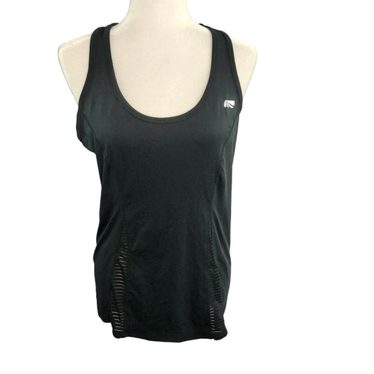 Marika TEK Dry-Wik Large Black Racerback Performance Wear Tank Women