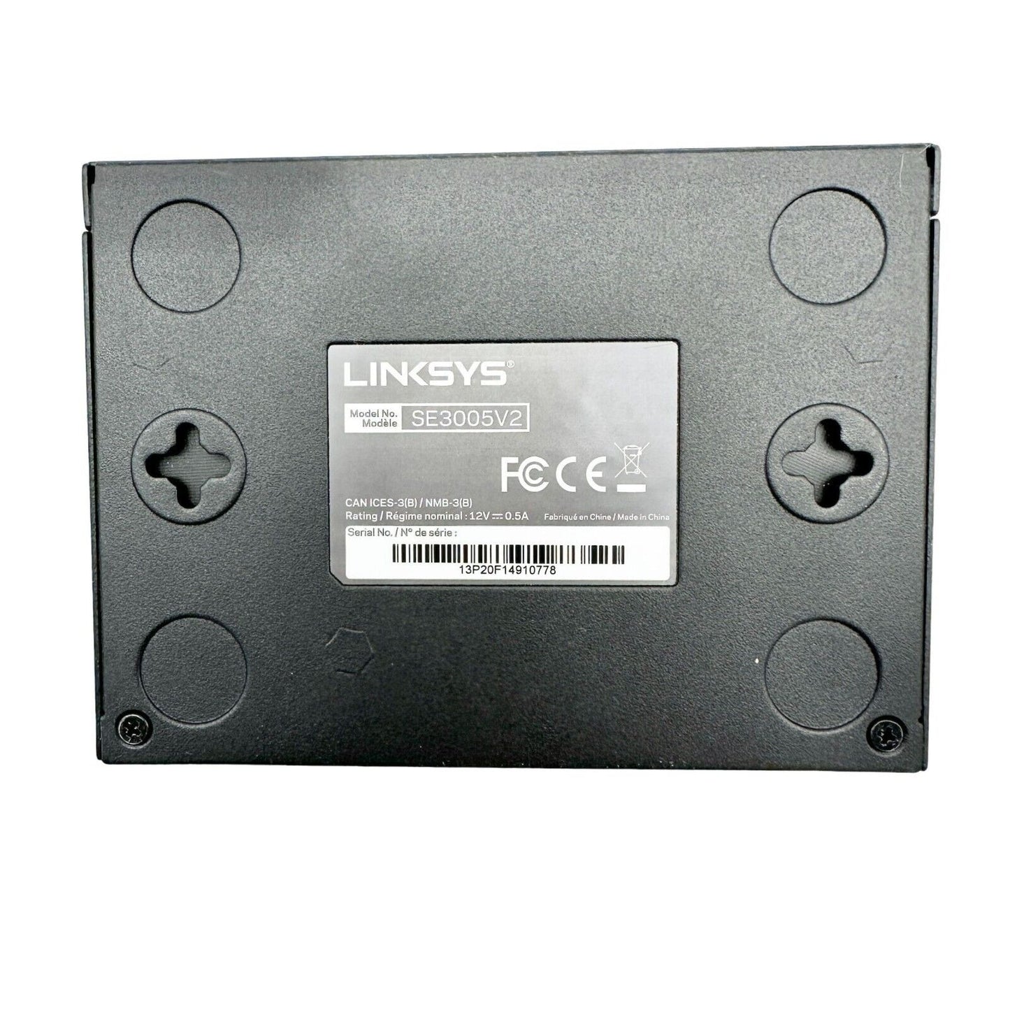 Linksys 5-Port Gigabit Switch Computer Networking 5 x 3.5