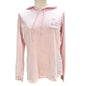 Vineyard Vines Women's Small Pink Long Sleeve Shirt Hoodie Whale