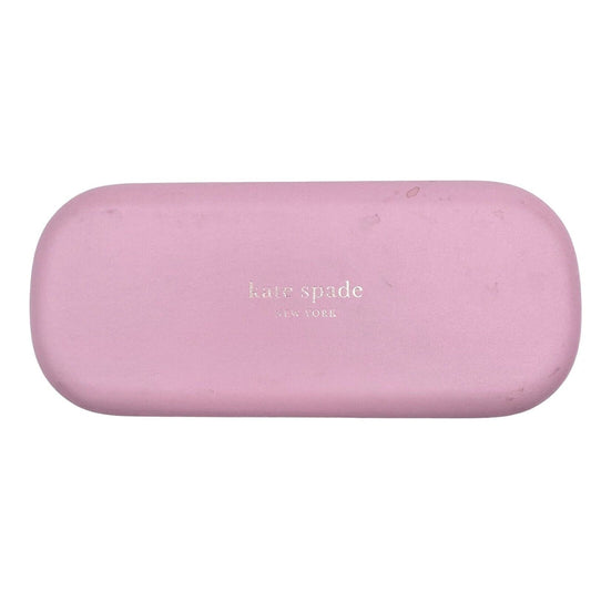 Kate Spade Glass Case with Cleaning Cloth Pink Green NEW