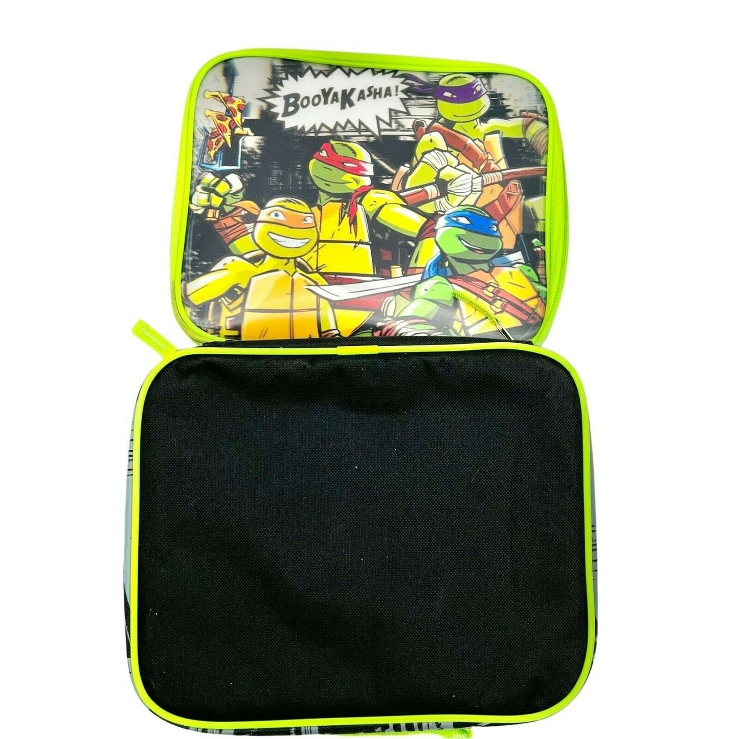 Teenage Mutant Ninja Turtles 3D Effect Soft Sided Insulated Lunchbox BooYaKasha!