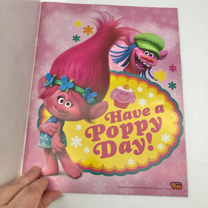 Trolls Bundle with Lunchbox & Poster Book & Lunch Box Notes Fun Back to School