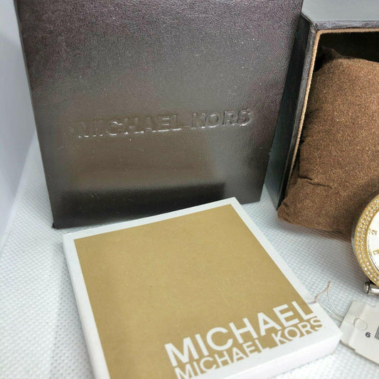 Michael Kors MK5626 Parker Two Tone Gold Silver Chronograph Women's Watch