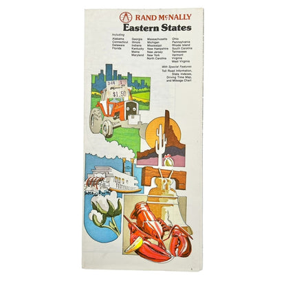 Old Maps Maryland 1965 Eastern States DE-MD-VA-WV