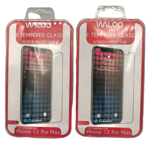 Waloo Anti-Blue Light Tempered Glass Screen Protector iPhone 12 Pro Max NIP