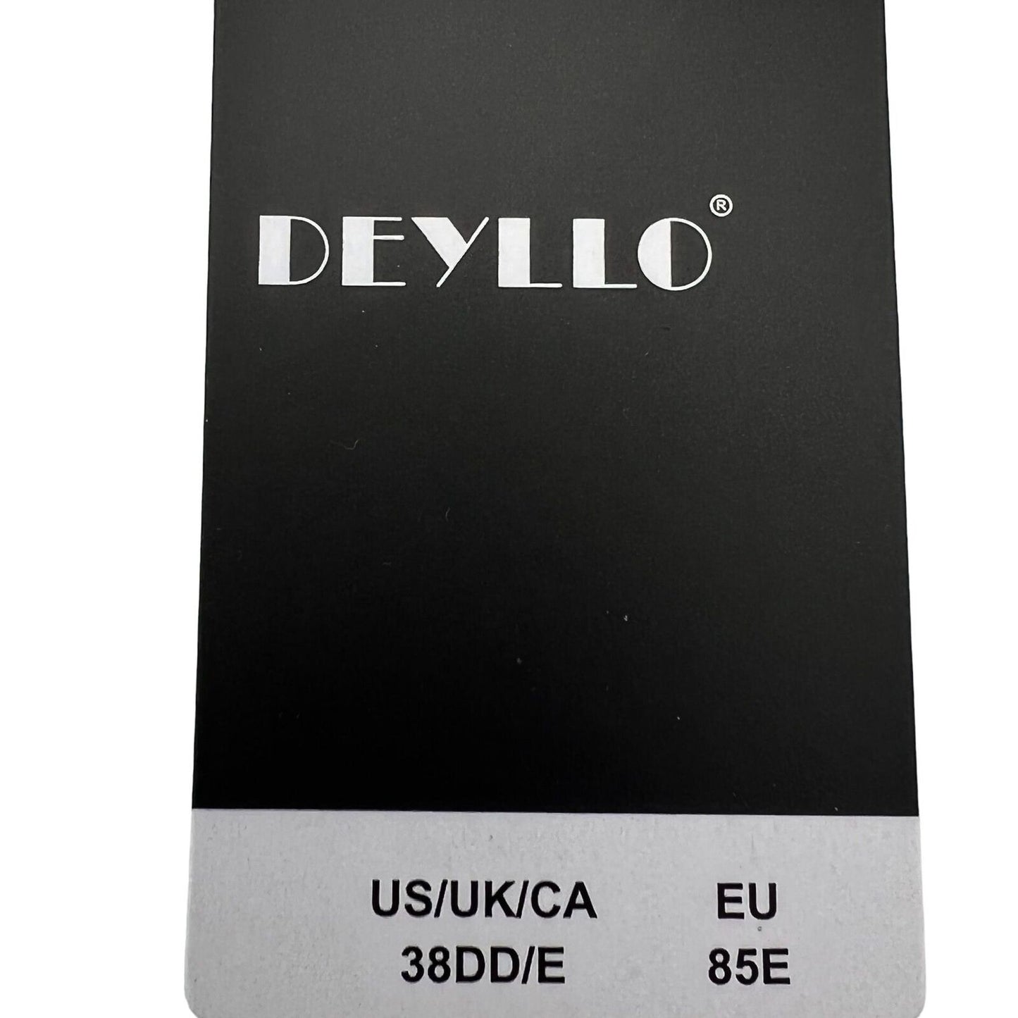 Deyllo Bra 38DD/E Nude/Beige NIP Adjustable Straps Lightly Padded