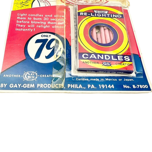 Vintage Magic Candles in Original Packaging Used