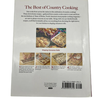 Taste of Home Complete Guide to Country Cooking Hardcover Reader's Digest