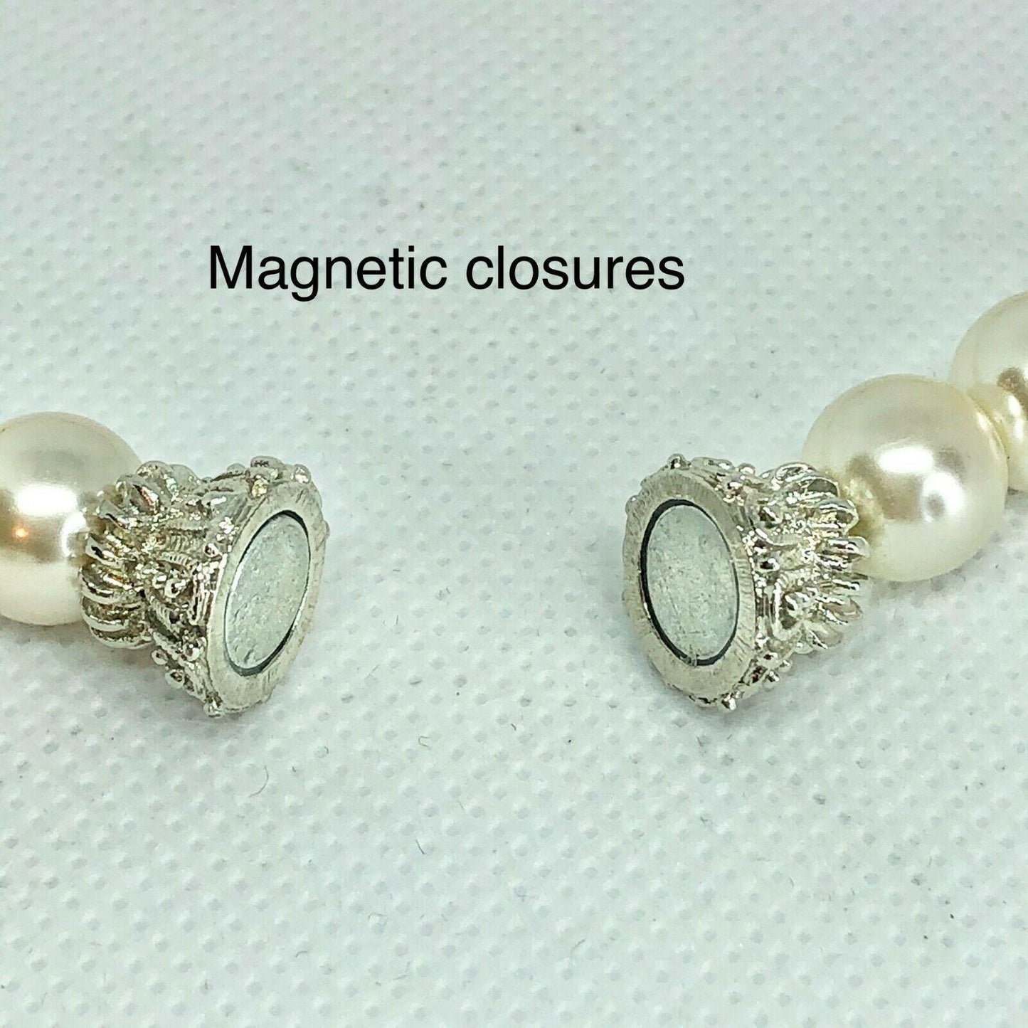 Premier Designs Audrey Pearl Necklace & 2 Bracelets Trio Jewelry Set Fancy