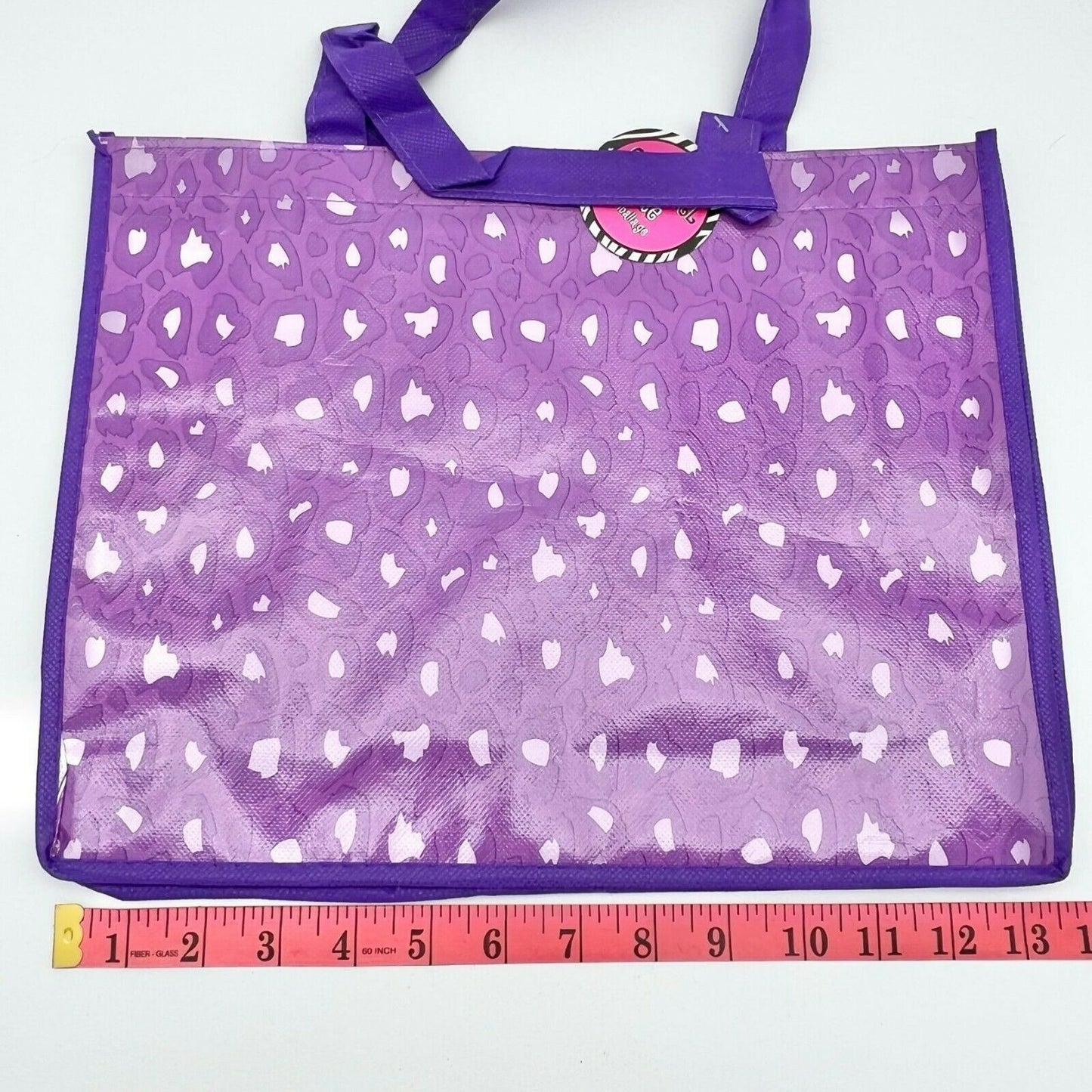 Bundle of 12 Girly Girl Tote Bags Hearts Valentines Purple Pink Reusable NWT