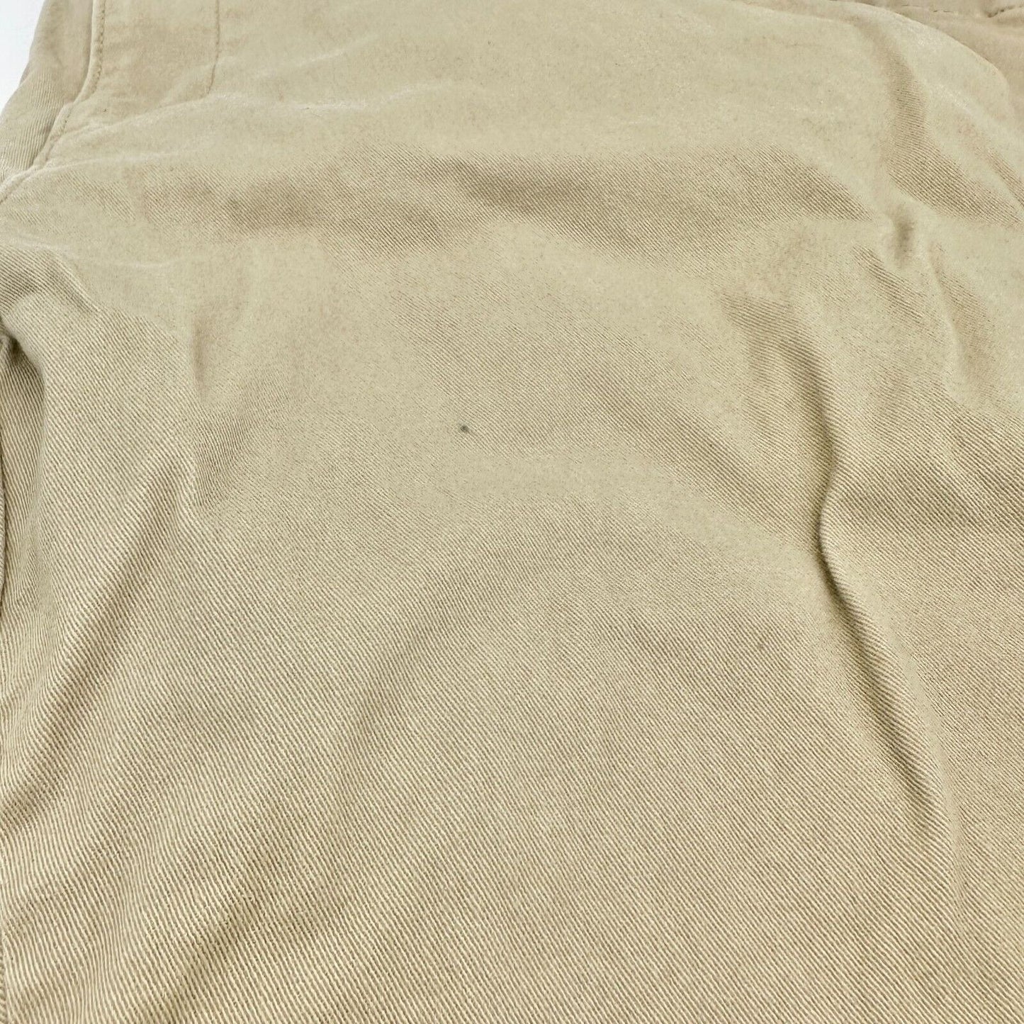 Essentials Chinos 35 x 30 Khaki Classic Fit Front Back Pockets