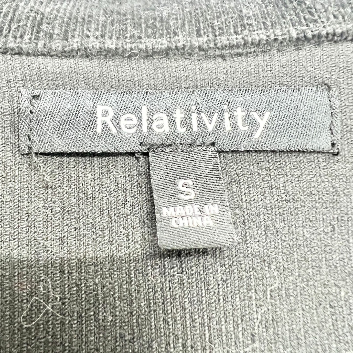 Relativity Womens Small Black Corduroy Button Up Jacket Pockets