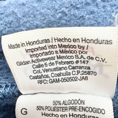 Gildan Heavy Blend Sweatshirt Jacket Large Navy Hoodie Deep Creek Maryland