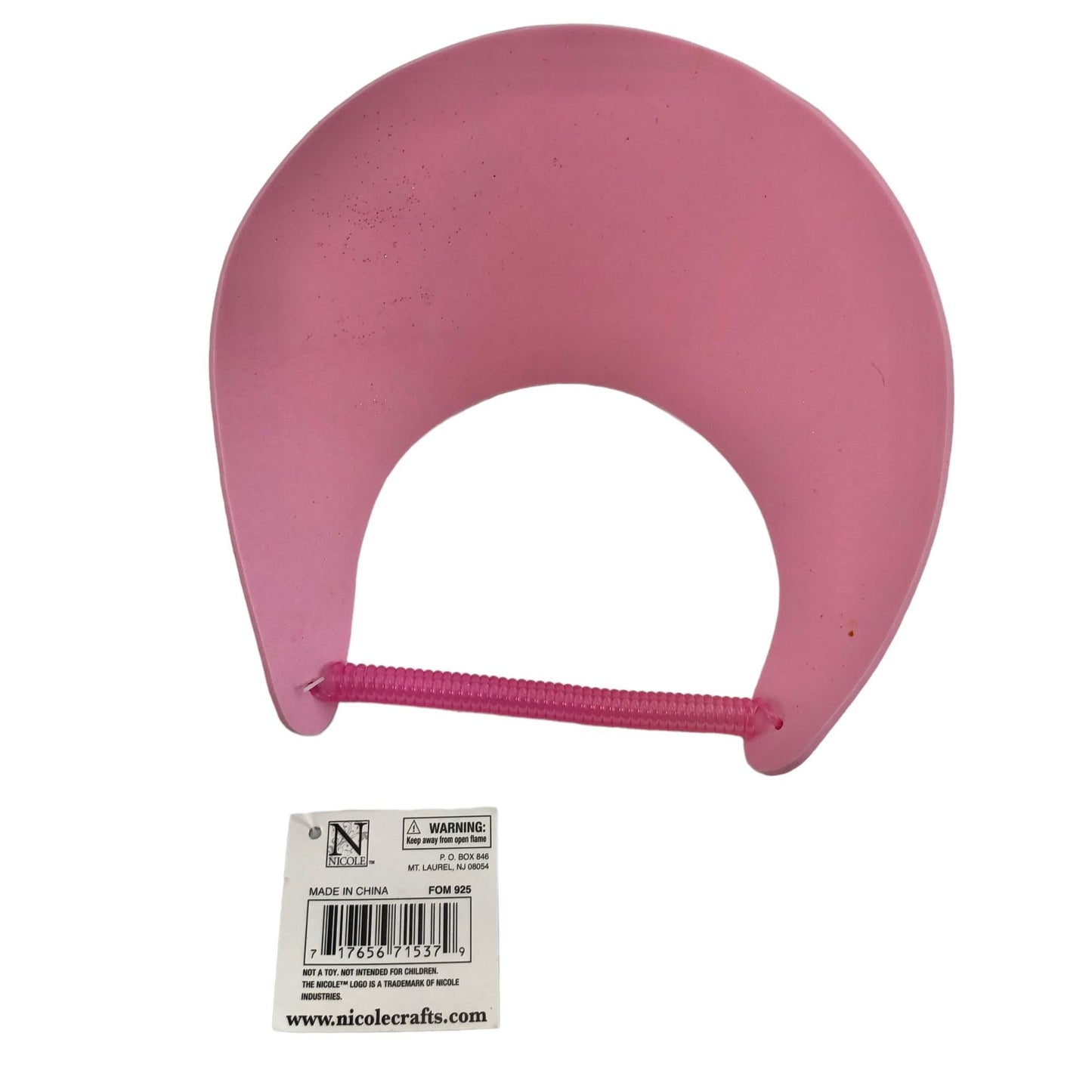 Breast Cancer Visor with Decals Sets Pink Ribbon NWT Awareness Women Support