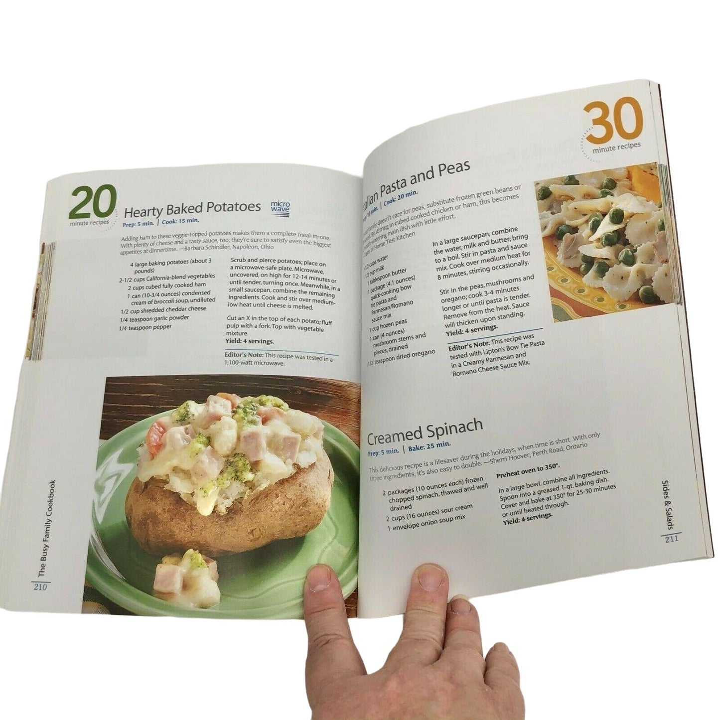 The Busy Family Cookbook : 370 Recipes for Weeknight Dinners 2008