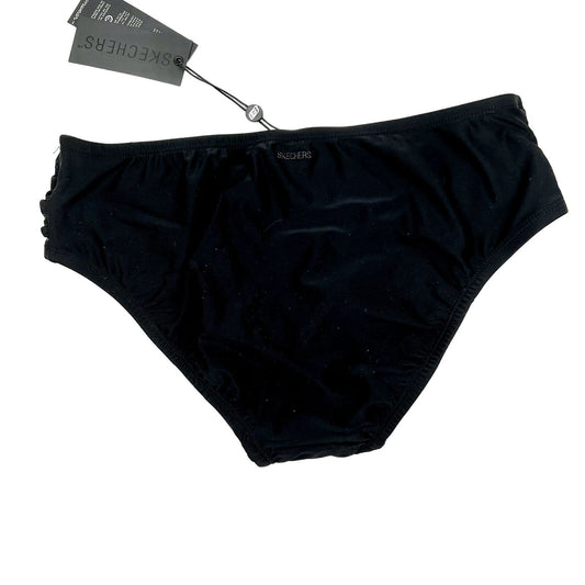 Skechers Midster Bikini Swim Bottom Women's Small Black NWT