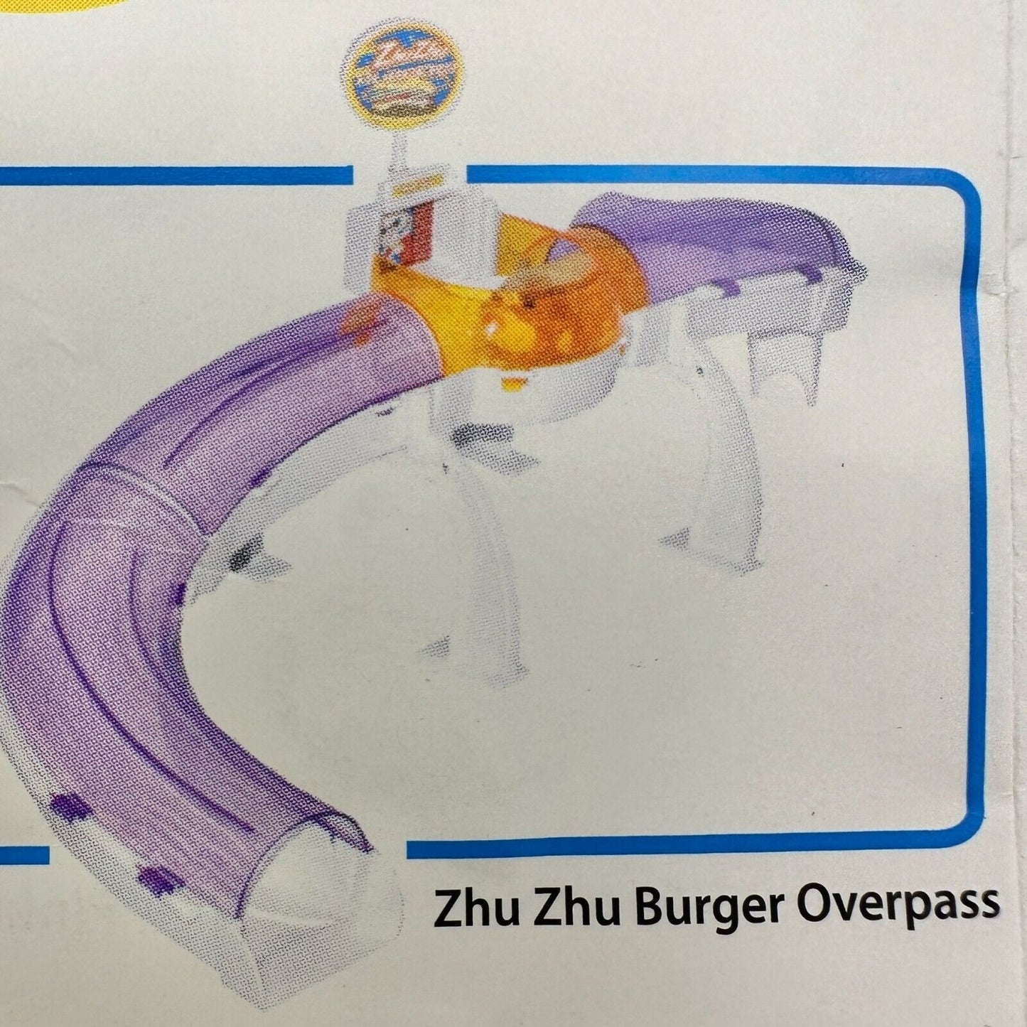 ZhuZhu Pets Burger Overpass (missing ramp U connector)