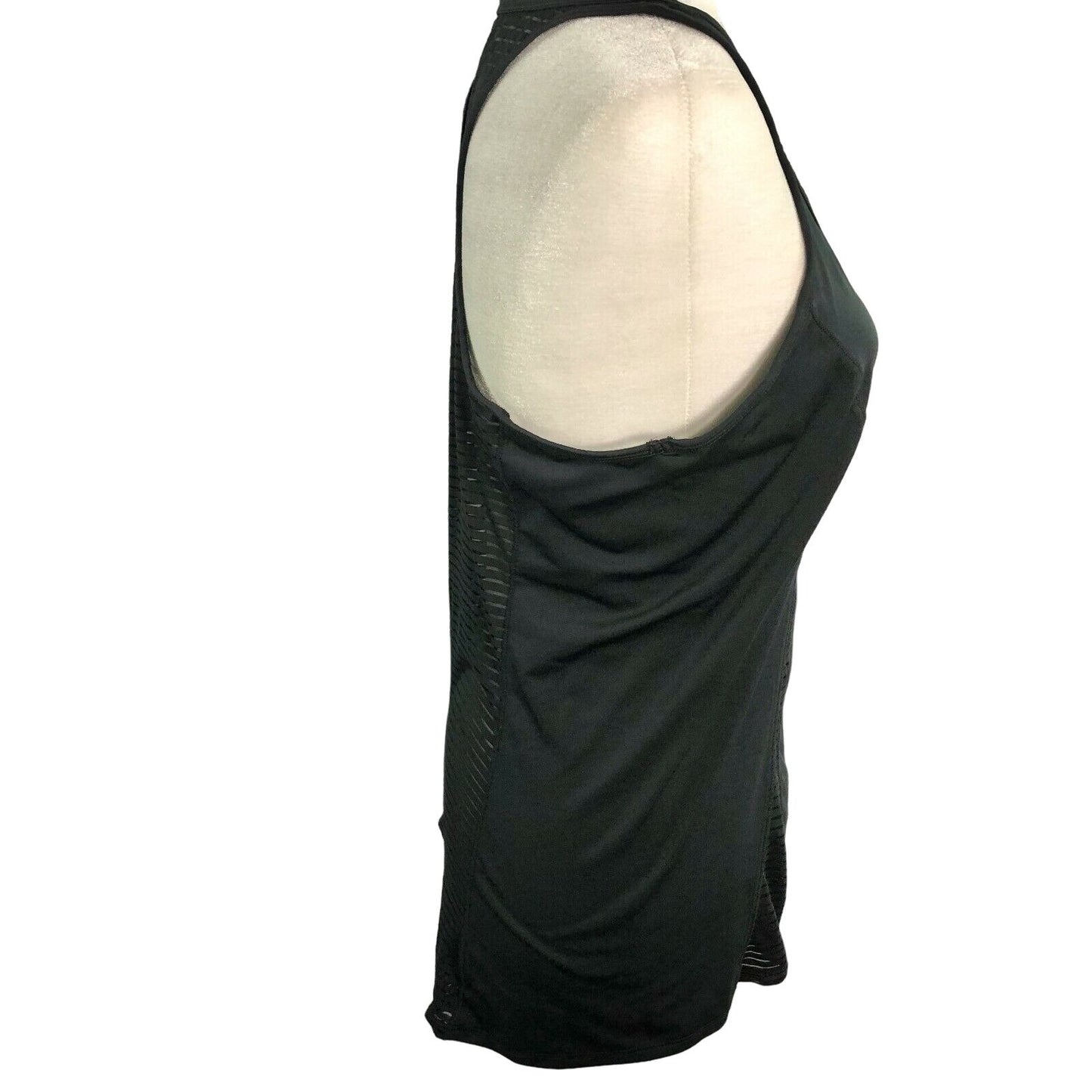 Marika TEK Dry-Wik Large Black Racerback Performance Wear Tank Women