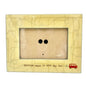 Hallmark Picture Frame 4 x 6 Photo Yellow Getting There is Half the Fun
