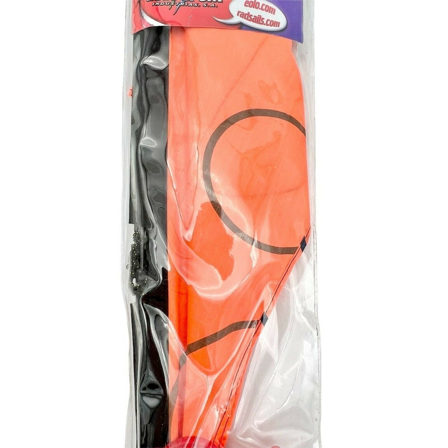 Eolo-Sport Try Orange Stunt Kite 37x15in Dual Control NEW