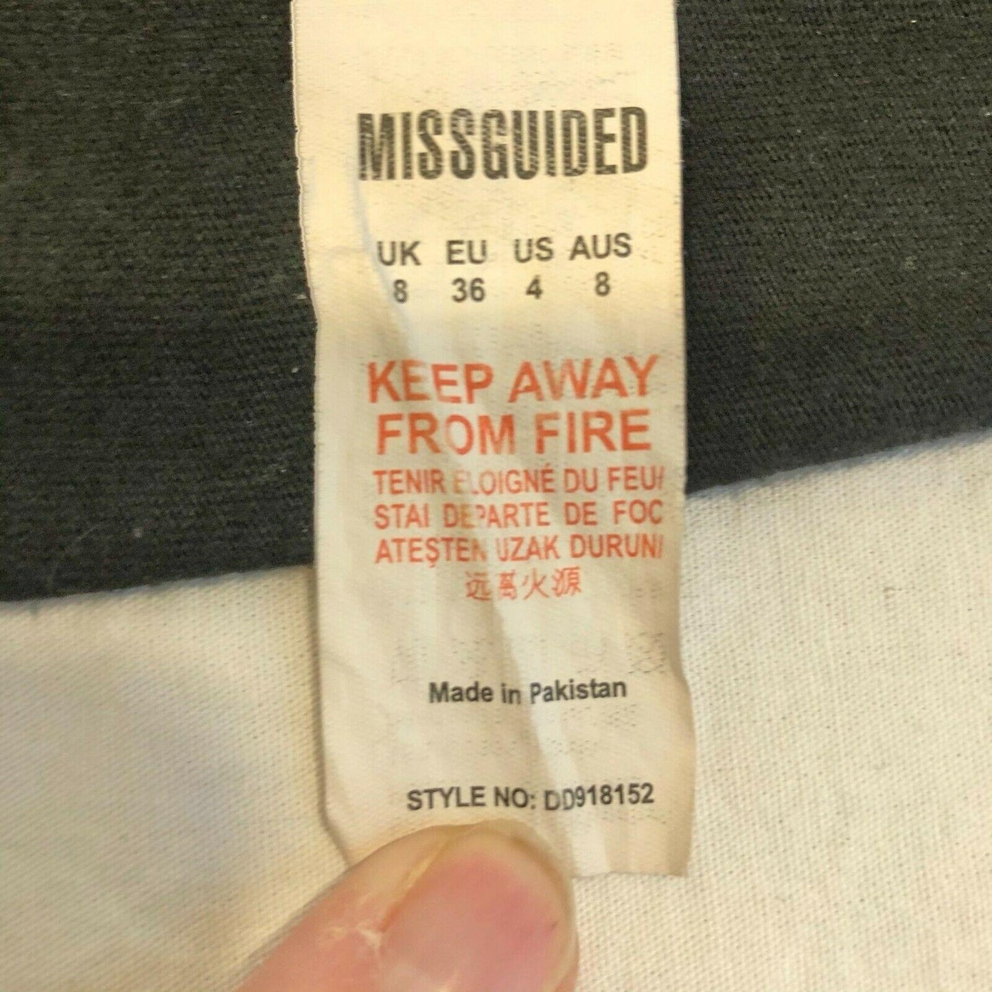 Missguided Size 4 Black T-Shirt Dress Short Sleeve Crew Neck EUC Comfy Casual
