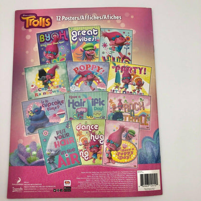 Trolls Bundle with Lunchbox & Poster Book & Lunch Box Notes Fun Back to School