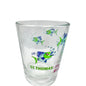 Shot Glass 2.5 x 2 Clear Blue Green Fish St Thomas John Croix Tortola BVI