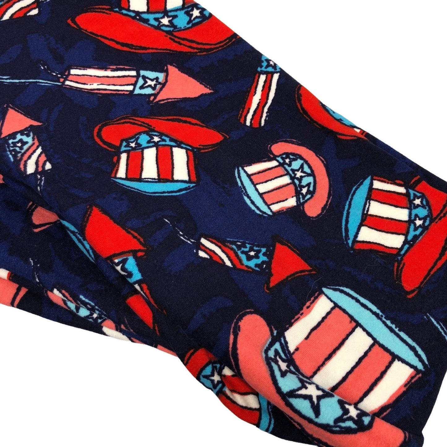 LuLaRoe Leggings Tween Americana Patriotic Pattern NWOT