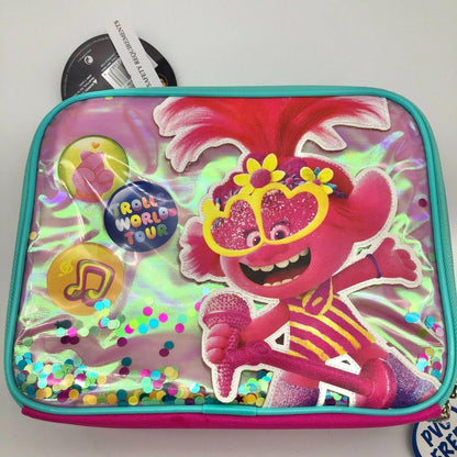 Trolls Bundle with Lunchbox & Poster Book & Lunch Box Notes Fun Back to School