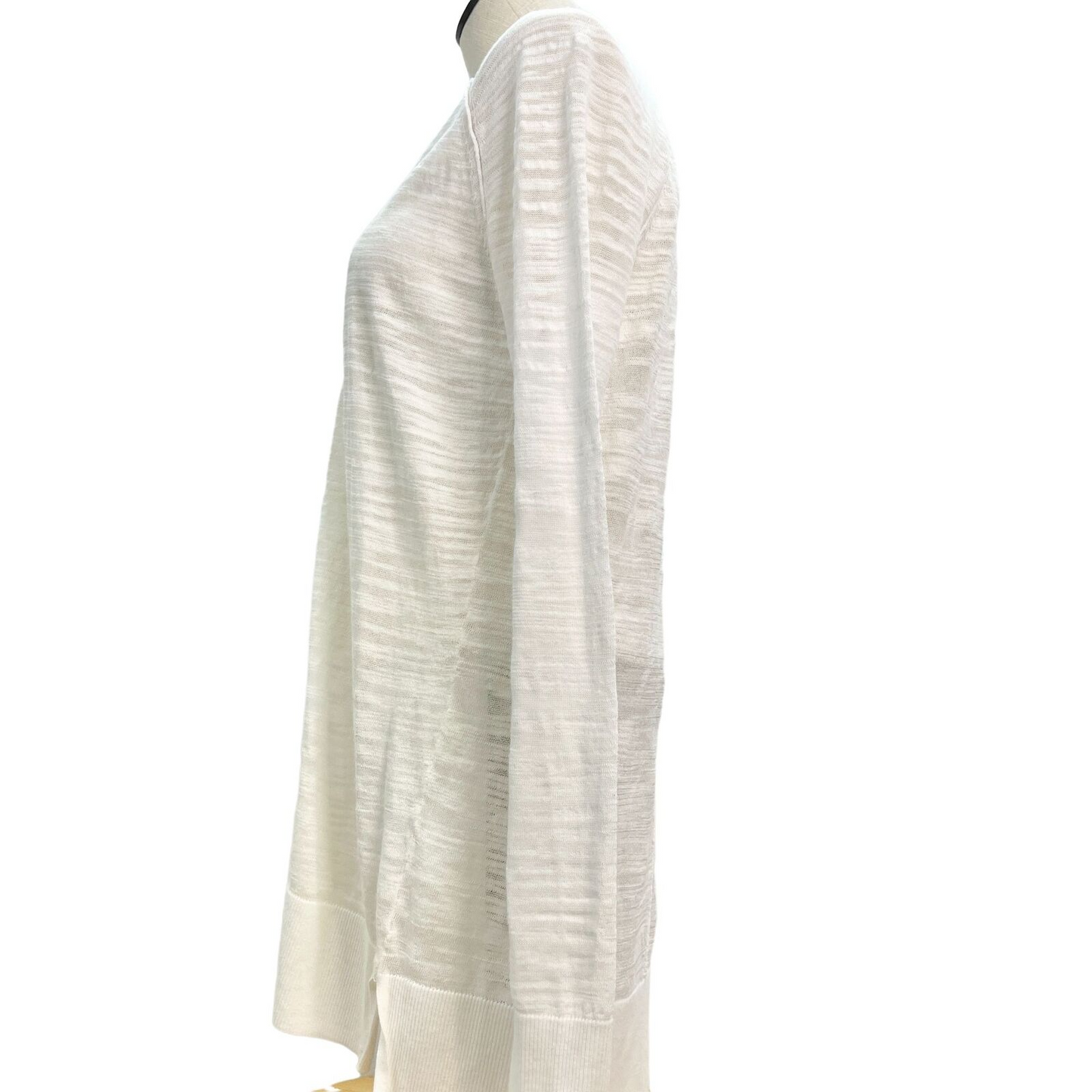 Ann Taylor Loft Cardigan Sweater Women's XS Ivory Long Sleeves