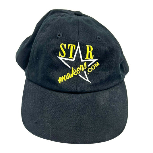 StarMakers. com Black Baseball Hat by Cap America Adjustable