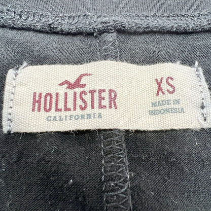 Hollister T-shirt Womens XS Black Long Sleeve Abercrombie & Fitch