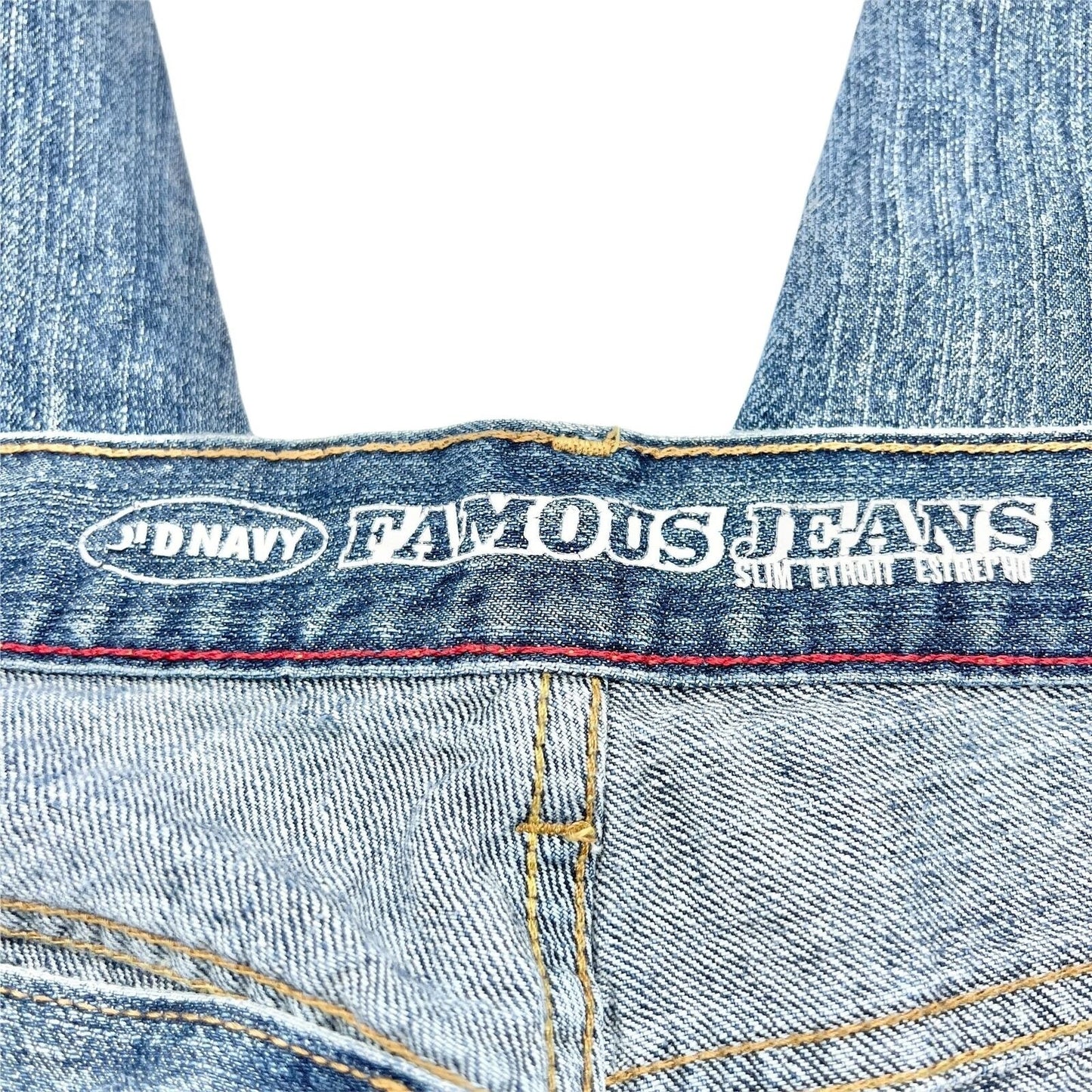 Old Navy Famous Jeans Mens 32/34 Slim Blue Jeans Denim