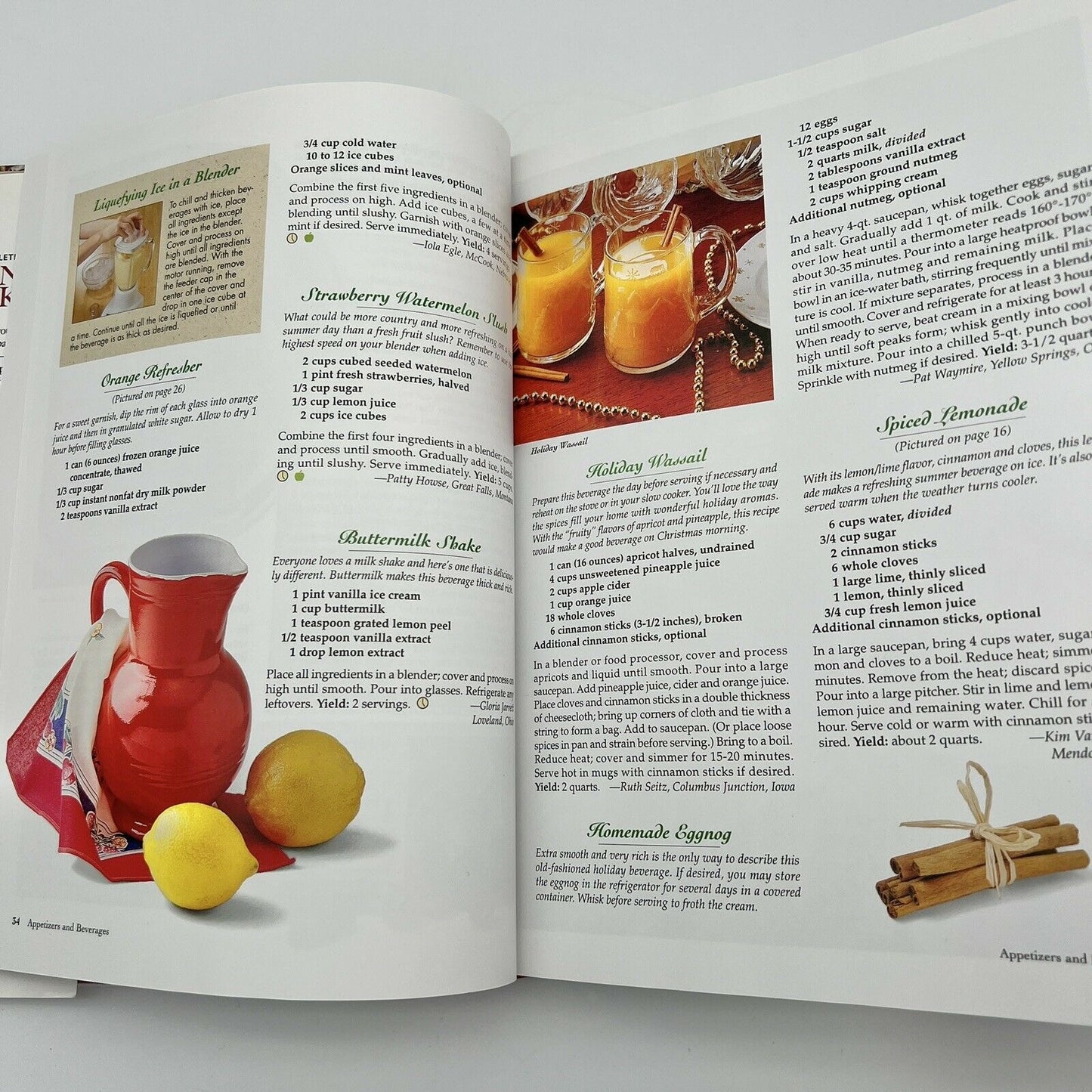 Taste of Home Complete Guide to Country Cooking Hardcover Reader's Digest