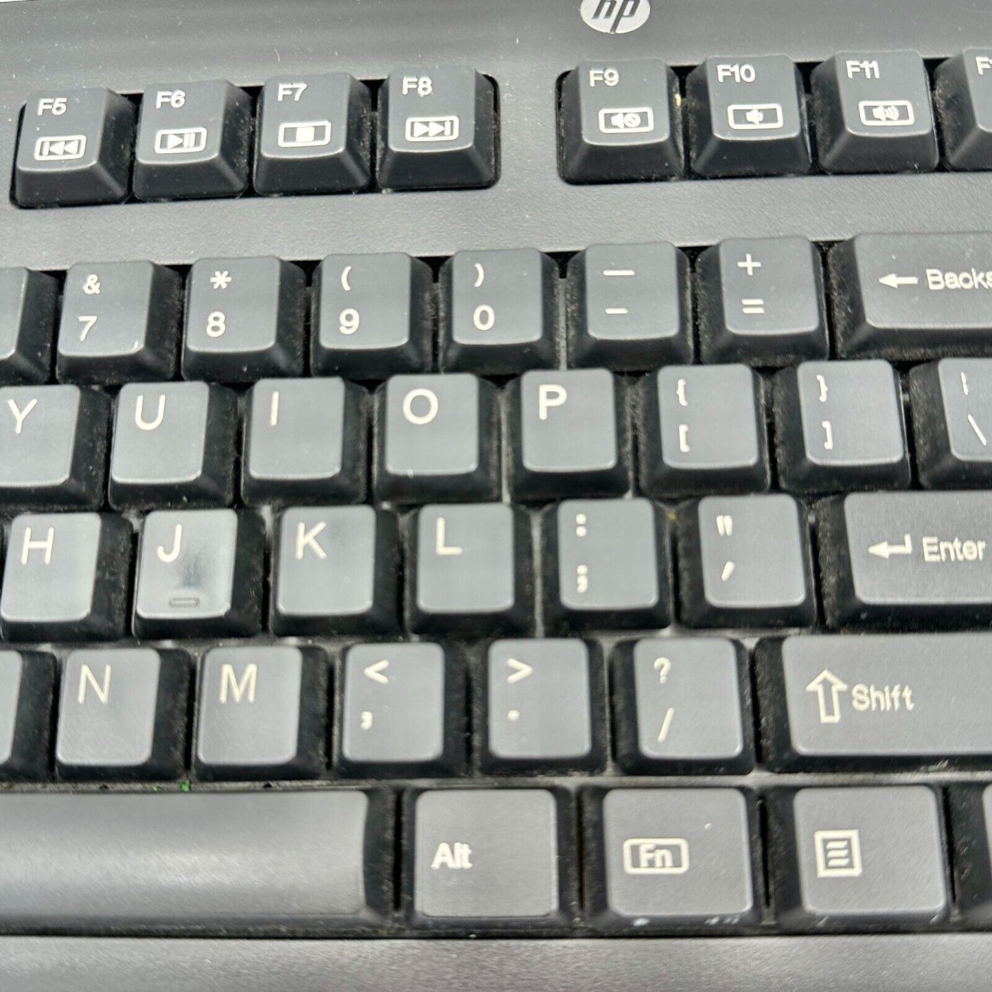 HP Keyboard 18 x 6.5 Black Number Pad on Right