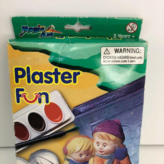 Christmas Plaster Fun Set Paint Children Craft Kit Winter NIB