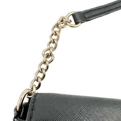 Kate Spade Crossbody Purse 10 x 6 x 2 Black Snap Closure Interior Pockets
