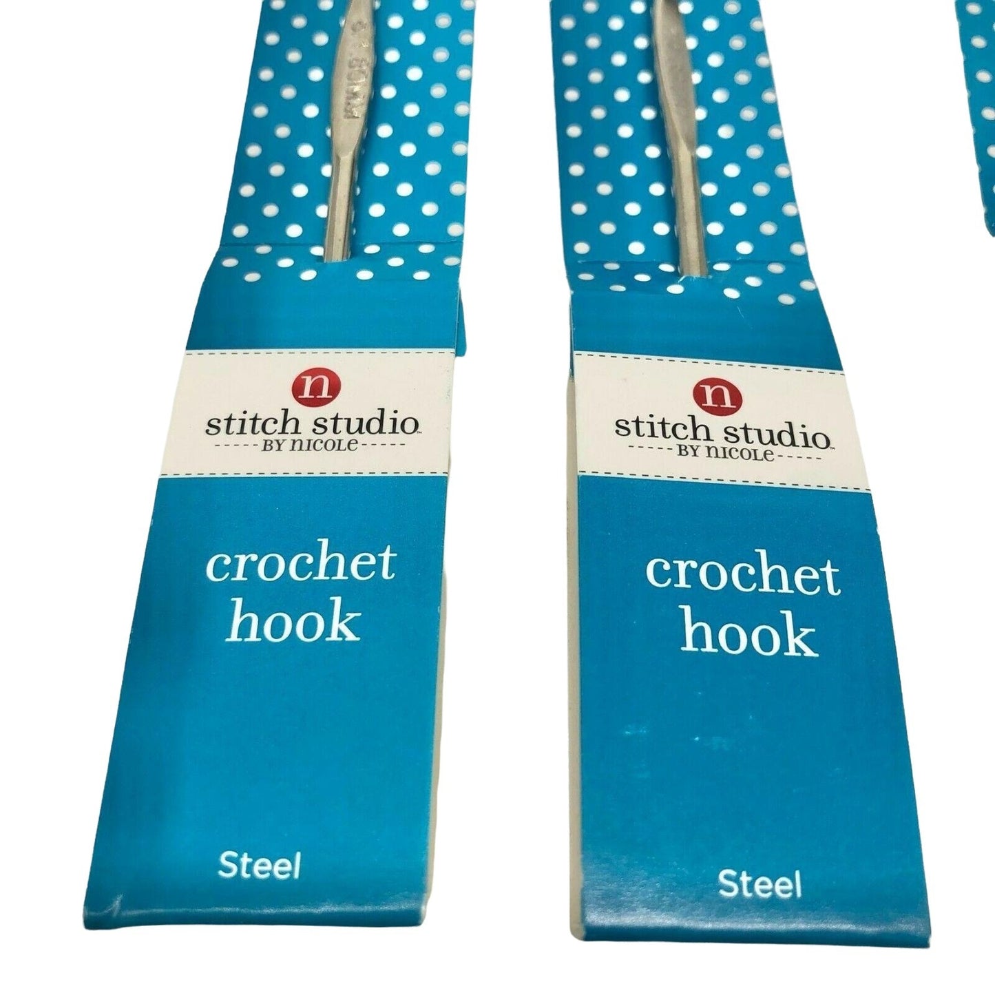 Stitch Studio Crochet Hooks Bundle 4 Various Sizes Aluminum or Steel NEW