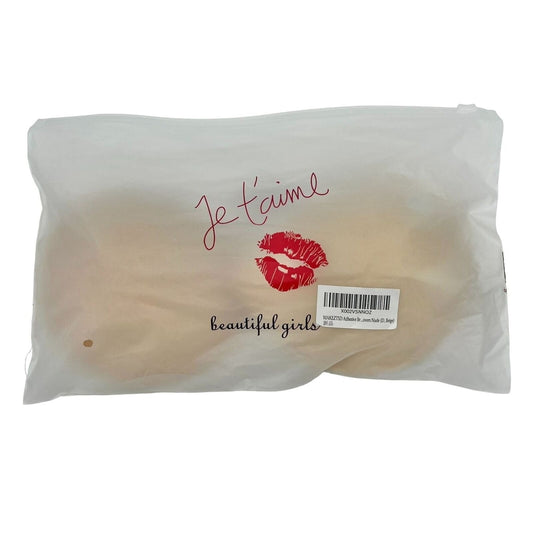 Je T'aime Adhesive Bra D Cup Nude/Beige NIP